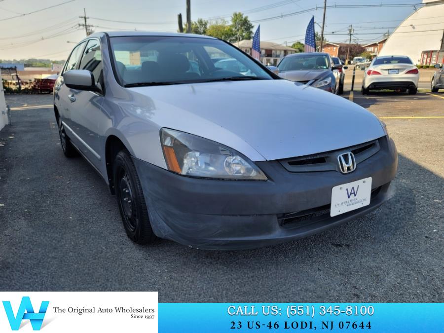 2004 Honda Accord Sedan LX Auto, available for sale in Lodi, New Jersey | AW Auto & Truck Wholesalers, Inc. Lodi, New Jersey 2004 Honda Accord Sedan LX Auto, available for sale in Lodi, New Jersey | AW Auto & Truck Wholesalers, Inc. Lodi, New Jersey