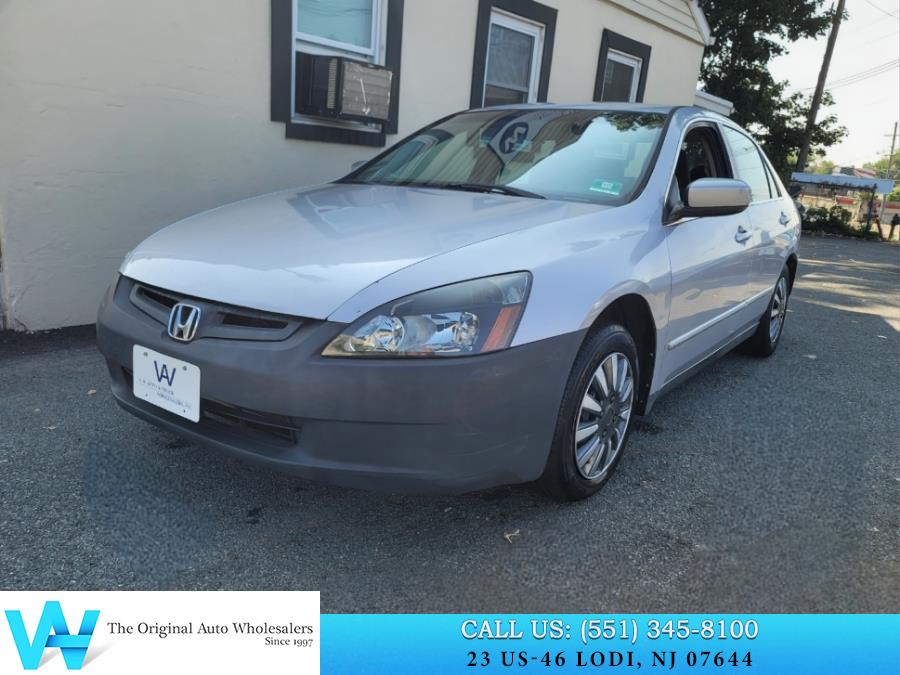 2004 Honda Accord Sedan LX Auto, available for sale in Lodi, New Jersey | AW Auto & Truck Wholesalers, Inc. Lodi, New Jersey 2004 Honda Accord Sedan LX Auto, available for sale in Lodi, New Jersey | AW Auto & Truck Wholesalers, Inc. Lodi, New Jersey