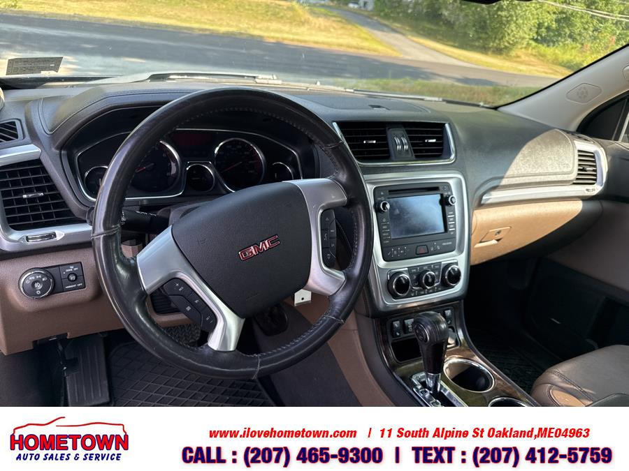 2016 GMC Acadia AWD 4dr SLT w/SLT-1, available for sale in Oakland, Maine | Hometown Auto Sales and Service. Oakland, Maine 2016 GMC Acadia AWD 4dr SLT w/SLT-1, available for sale in Oakland, Maine | Hometown Auto Sales and Service. Oakland, Maine