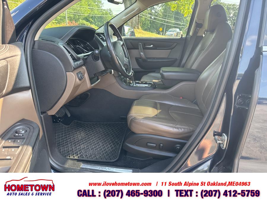 2016 GMC Acadia AWD 4dr SLT w/SLT-1, available for sale in Oakland, Maine | Hometown Auto Sales and Service. Oakland, Maine 2016 GMC Acadia AWD 4dr SLT w/SLT-1, available for sale in Oakland, Maine | Hometown Auto Sales and Service. Oakland, Maine
