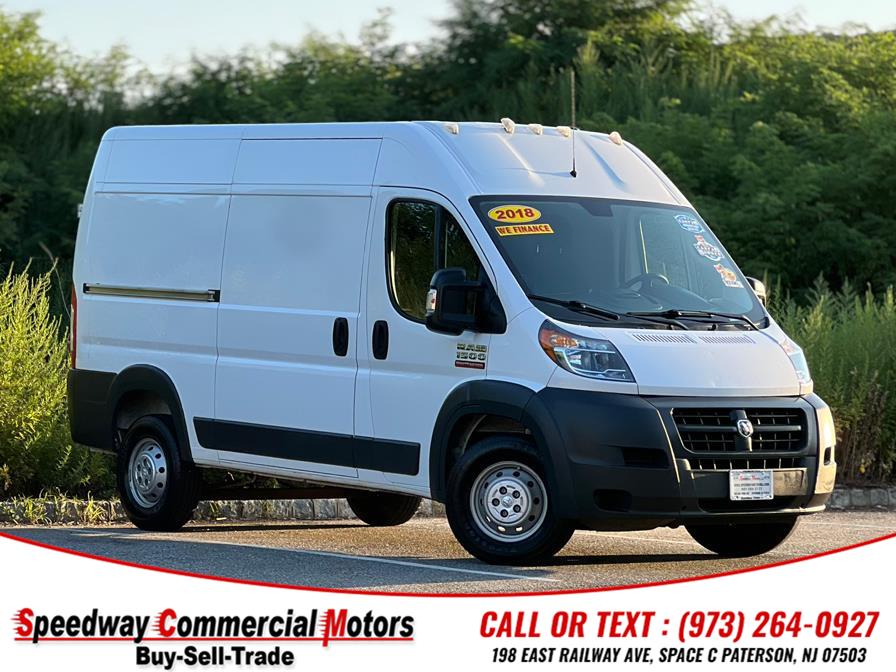 2018 Ram ProMaster Cargo Van 1500 High Roof 136" WB, available for sale in Paterson, New Jersey | Speedway Commercial Motors LLC. Paterson, New Jersey 2018 Ram ProMaster Cargo Van 1500 High Roof 136" WB, available for sale in Paterson, New Jersey | Speedway Commercial Motors LLC. Paterson, New Jersey