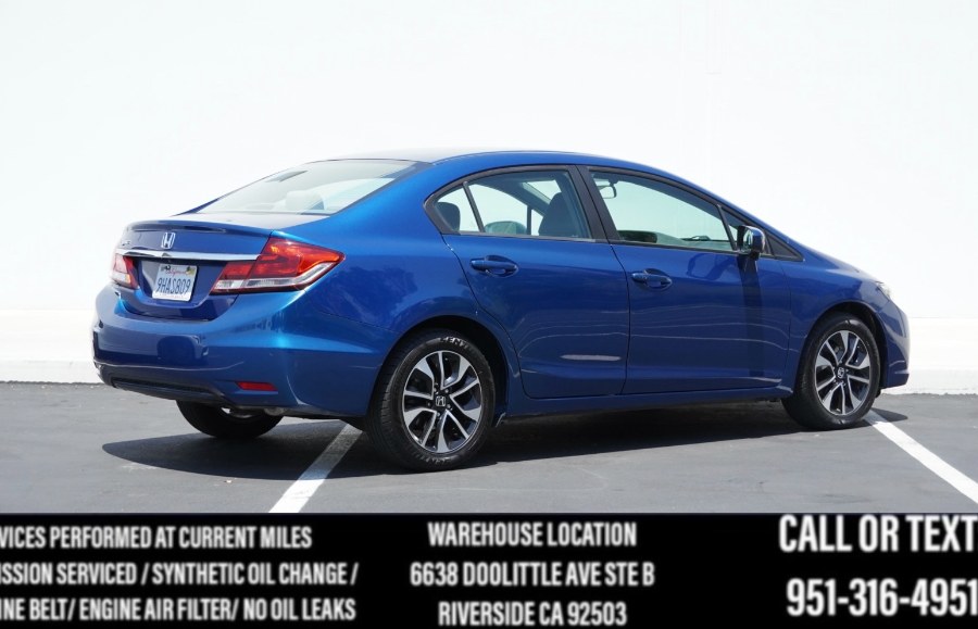 2014 Honda Civic Sedan EX /BLUETOOTH/SUNROOF/ SIDE/ BACK UP CAM, available for sale in Riverside, California | Big Timin Motors LLC. Riverside, California 2014 Honda Civic Sedan EX /BLUETOOTH/SUNROOF/ SIDE/ BACK UP CAM, available for sale in Riverside, California | Big Timin Motors LLC. Riverside, California