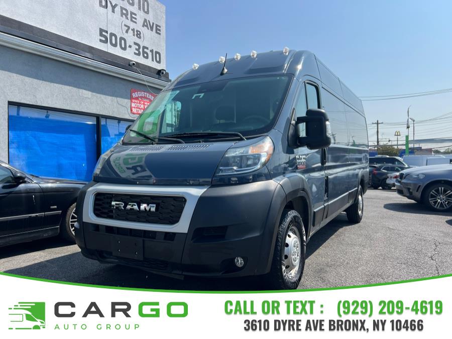 2022 Ram ProMaster Cargo Van 3500 High Roof 159" WB EXT, available for sale in Bronx, New York | Cargo Auto Group LLC. Bronx, New York 2022 Ram ProMaster Cargo Van 3500 High Roof 159" WB EXT, available for sale in Bronx, New York | Cargo Auto Group LLC. Bronx, New York