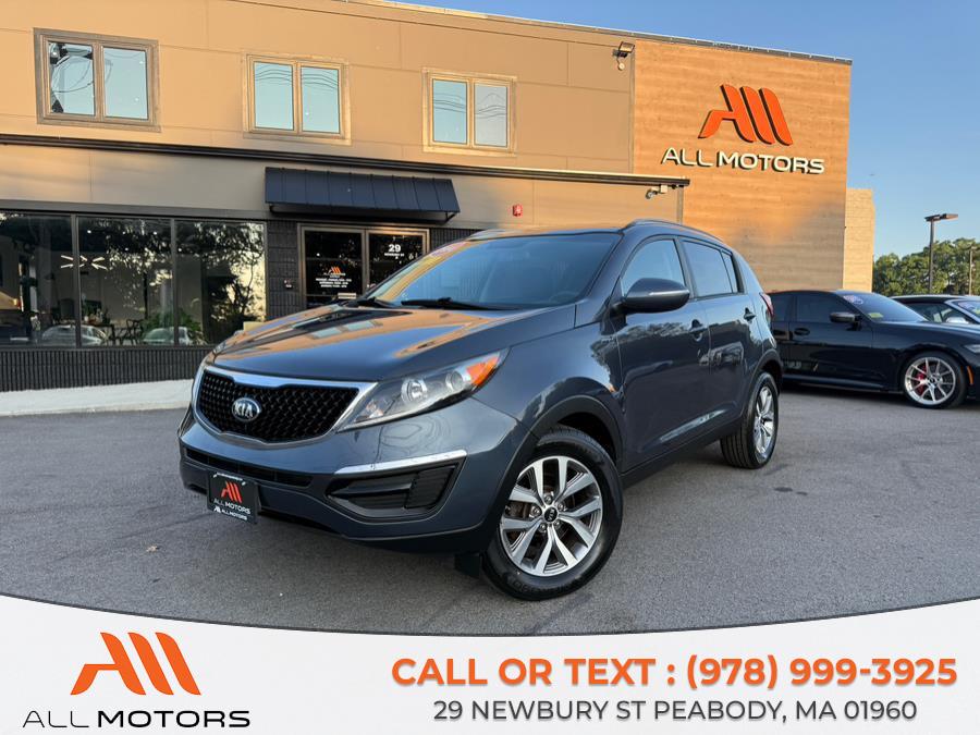 2015 Kia Sportage AWD 4dr LX, available for sale in Peabody, Massachusetts | All Motors. Peabody, Massachusetts 2015 Kia Sportage AWD 4dr LX, available for sale in Peabody, Massachusetts | All Motors. Peabody, Massachusetts
