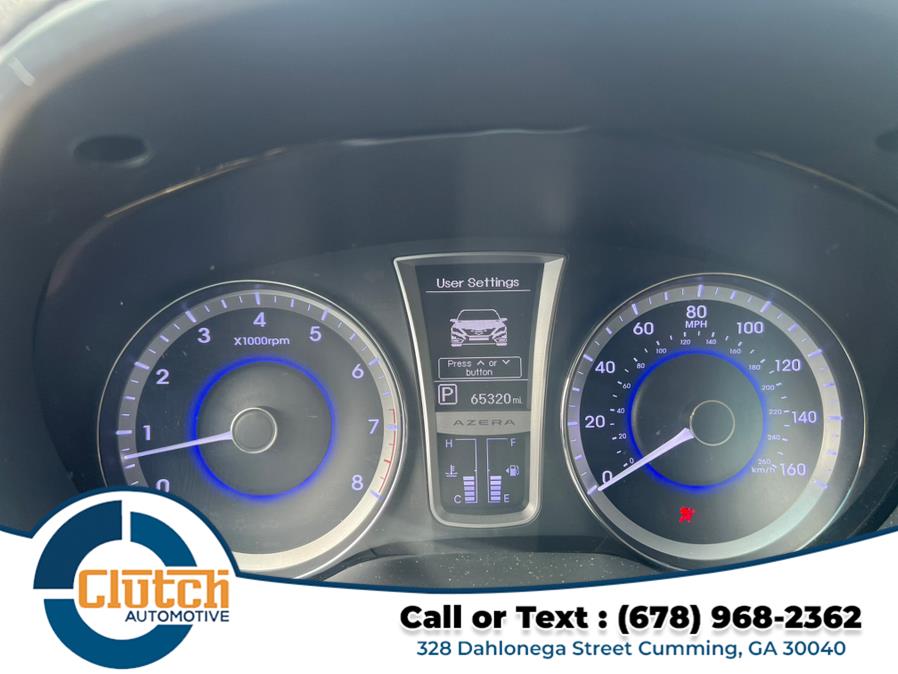 2013 Hyundai Azera 4dr Sdn, available for sale in Cumming, Georgia | Clutch Automotive. Cumming, Georgia 2013 Hyundai Azera 4dr Sdn, available for sale in Cumming, Georgia | Clutch Automotive. Cumming, Georgia
