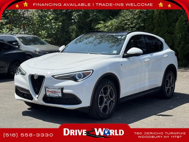 2022 Alfa Romeo Stelvio Ti, available for sale in Woodbury, New York | Drive World. Woodbury, New York 2022 Alfa Romeo Stelvio Ti, available for sale in Woodbury, New York | Drive World. Woodbury, New York