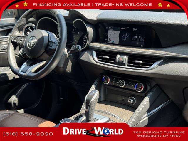 2022 Alfa Romeo Stelvio Ti, available for sale in Woodbury, New York | Drive World. Woodbury, New York 2022 Alfa Romeo Stelvio Ti, available for sale in Woodbury, New York | Drive World. Woodbury, New York