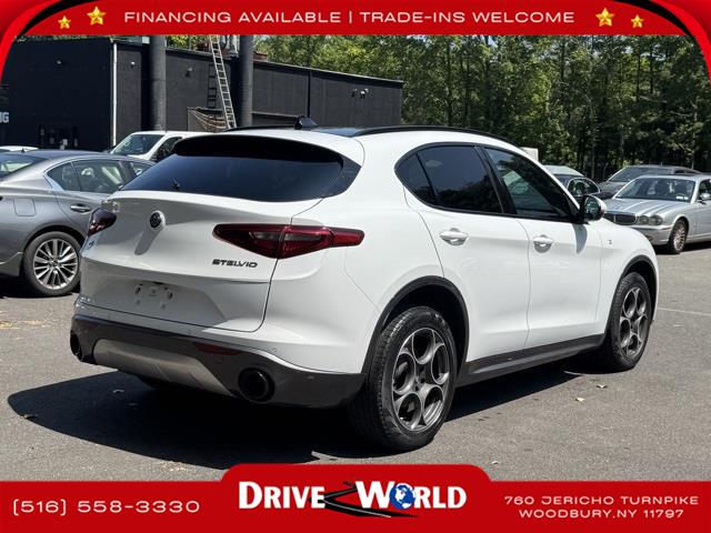 2022 Alfa Romeo Stelvio Ti, available for sale in Woodbury, New York | Drive World. Woodbury, New York 2022 Alfa Romeo Stelvio Ti, available for sale in Woodbury, New York | Drive World. Woodbury, New York