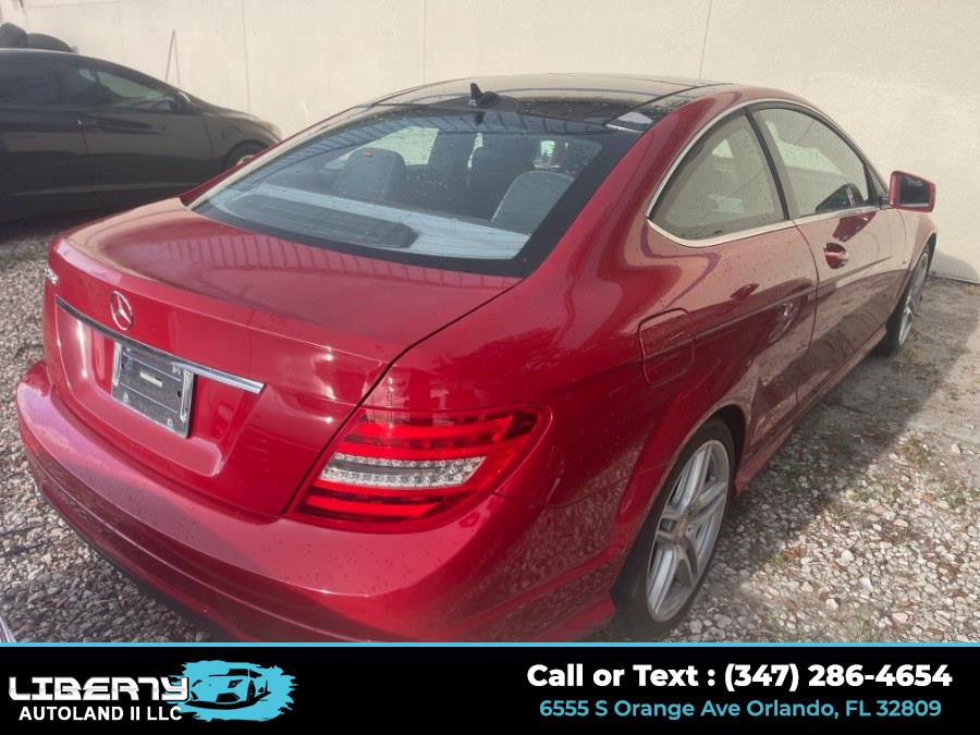 2012 Mercedes-Benz C-Class 2dr Cpe C250 RWD, available for sale in Orlando, Florida | Liberty Autoland II LLC. Orlando, Florida 2012 Mercedes-Benz C-Class 2dr Cpe C250 RWD, available for sale in Orlando, Florida | Liberty Autoland II LLC. Orlando, Florida