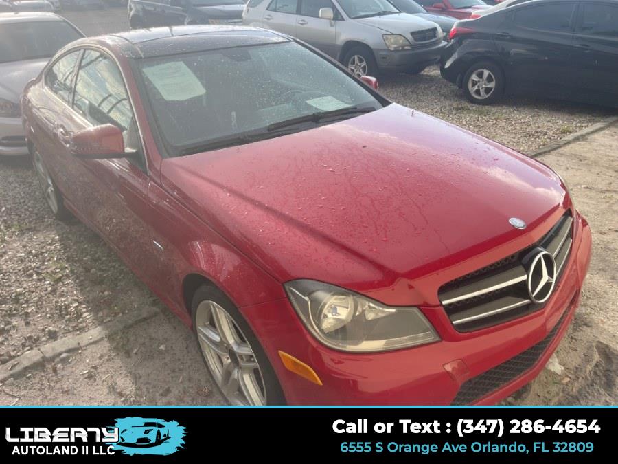 2012 Mercedes-Benz C-Class 2dr Cpe C250 RWD, available for sale in Orlando, Florida | Liberty Autoland II LLC. Orlando, Florida 2012 Mercedes-Benz C-Class 2dr Cpe C250 RWD, available for sale in Orlando, Florida | Liberty Autoland II LLC. Orlando, Florida