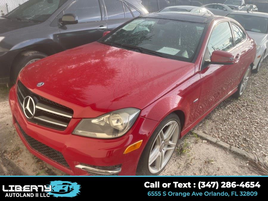 2012 Mercedes-Benz C-Class 2dr Cpe C250 RWD, available for sale in Orlando, Florida | Liberty Autoland II LLC. Orlando, Florida 2012 Mercedes-Benz C-Class 2dr Cpe C250 RWD, available for sale in Orlando, Florida | Liberty Autoland II LLC. Orlando, Florida
