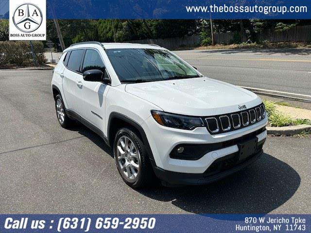 2022 Jeep Compass Latitude Lux, available for sale in Huntington, New York | The Boss Auto Group. Huntington, New York 2022 Jeep Compass Latitude Lux, available for sale in Huntington, New York | The Boss Auto Group. Huntington, New York