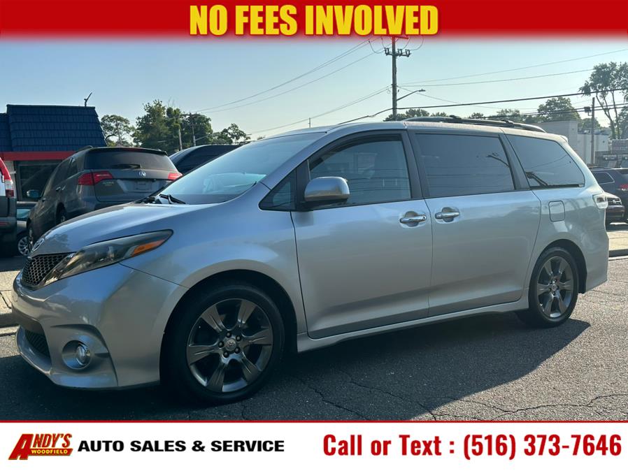 2015 Toyota Sienna 5dr 8-Pass Van SE Premium FWD (Natl), available for sale in West Hempstead, New York | Andy's Woodfield. West Hempstead, New York 2015 Toyota Sienna 5dr 8-Pass Van SE Premium FWD (Natl), available for sale in West Hempstead, New York | Andy's Woodfield. West Hempstead, New York