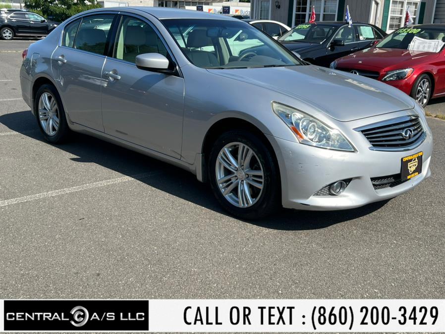 2011 INFINITI G25 Sedan 4dr x AWD, available for sale in East Windsor, Connecticut | Central A/S LLC. East Windsor, Connecticut 2011 INFINITI G25 Sedan 4dr x AWD, available for sale in East Windsor, Connecticut | Central A/S LLC. East Windsor, Connecticut