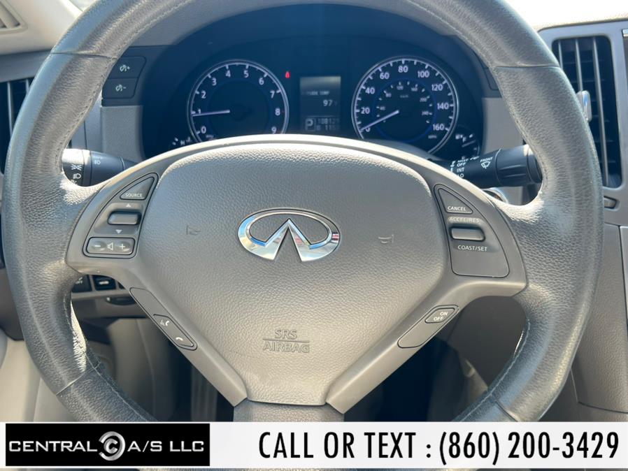 2011 INFINITI G25 Sedan 4dr x AWD, available for sale in East Windsor, Connecticut | Central A/S LLC. East Windsor, Connecticut 2011 INFINITI G25 Sedan 4dr x AWD, available for sale in East Windsor, Connecticut | Central A/S LLC. East Windsor, Connecticut