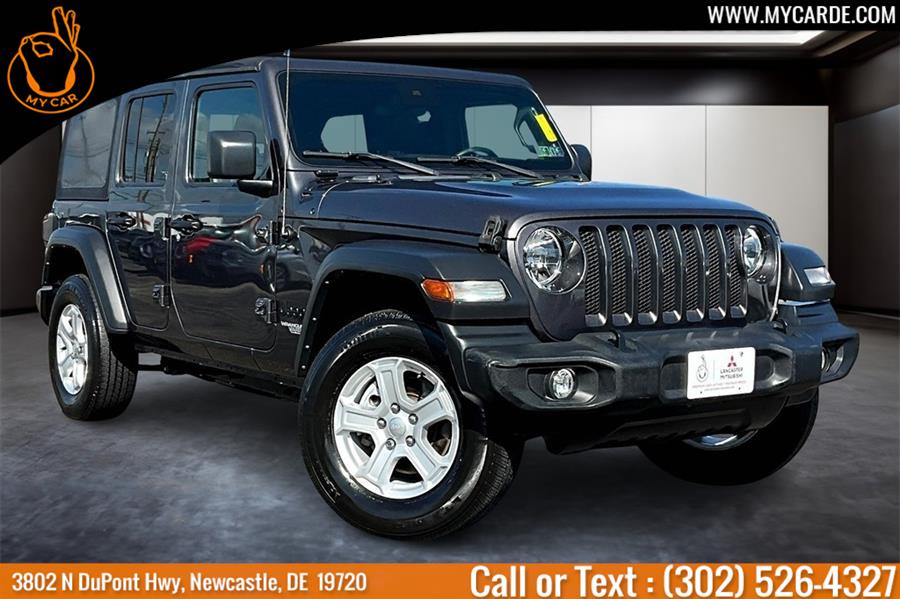 2021 Jeep Wrangler Unlimited Sport S, available for sale in New Castle, Delaware | My Car. New Castle, Delaware 2021 Jeep Wrangler Unlimited Sport S, available for sale in New Castle, Delaware | My Car. New Castle, Delaware