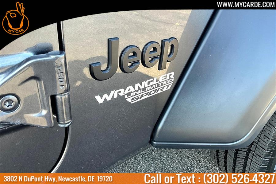 2021 Jeep Wrangler Unlimited Sport S, available for sale in New Castle, Delaware | My Car. New Castle, Delaware 2021 Jeep Wrangler Unlimited Sport S, available for sale in New Castle, Delaware | My Car. New Castle, Delaware