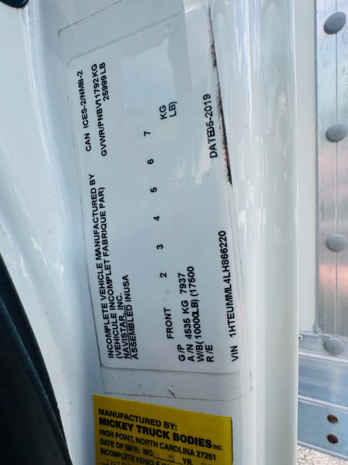 2020 INTERNATIONAL MV607 26 FEET DRY BOX + CUMMINS + LIFT GATE + NO CDL, available for sale in South Amboy, New Jersey | NJ Truck Spot. South Amboy, New Jersey 2020 INTERNATIONAL MV607 26 FEET DRY BOX + CUMMINS + LIFT GATE + NO CDL, available for sale in South Amboy, New Jersey | NJ Truck Spot. South Amboy, New Jersey