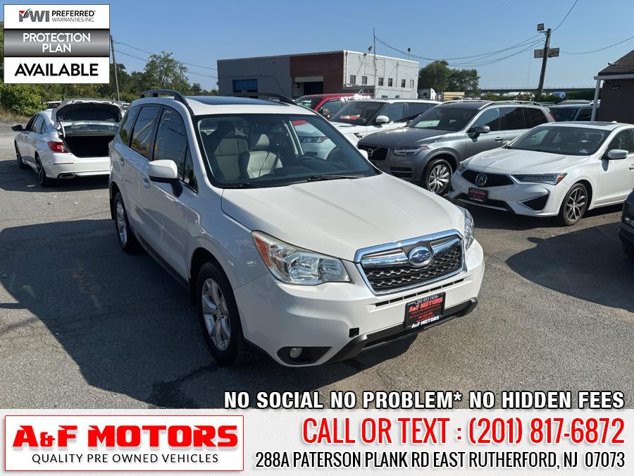 2014 Subaru Forester 4dr Auto 2.5i Limited PZEV, available for sale in East Rutherford, New Jersey | A&F Motors LLC. East Rutherford, New Jersey 2014 Subaru Forester 4dr Auto 2.5i Limited PZEV, available for sale in East Rutherford, New Jersey | A&F Motors LLC. East Rutherford, New Jersey