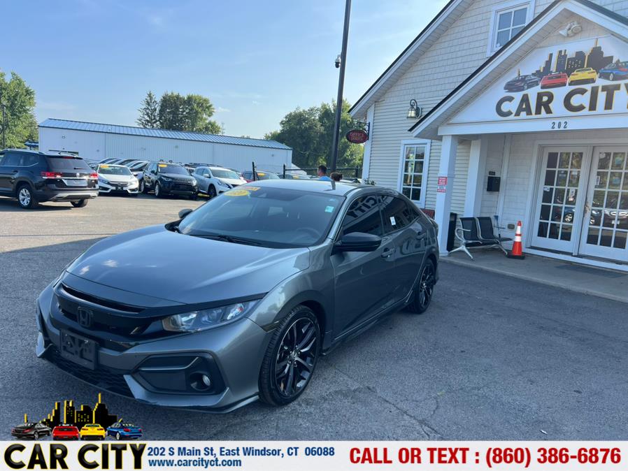 2020 Honda Civic Hatchback Sport Manual, available for sale in East Windsor, Connecticut | Car City LLC. East Windsor, Connecticut 2020 Honda Civic Hatchback Sport Manual, available for sale in East Windsor, Connecticut | Car City LLC. East Windsor, Connecticut