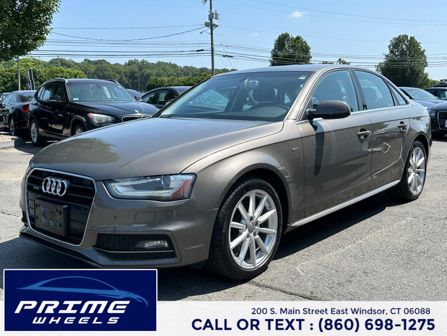2014 Audi A4 4dr Sdn Auto quattro 2.0T Premium Plus, available for sale in East Windsor, Connecticut | Prime Wheels. East Windsor, Connecticut 2014 Audi A4 4dr Sdn Auto quattro 2.0T Premium Plus, available for sale in East Windsor, Connecticut | Prime Wheels. East Windsor, Connecticut