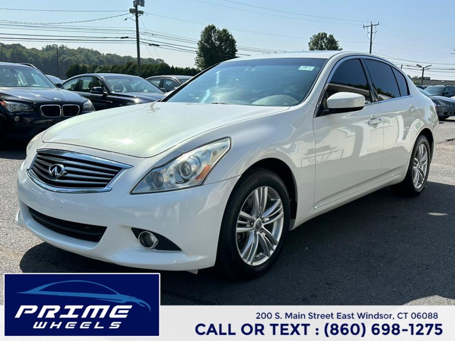 2011 Infiniti G37 Sedan 4dr x AWD, available for sale in East Windsor, Connecticut | Prime Wheels. East Windsor, Connecticut 2011 Infiniti G37 Sedan 4dr x AWD, available for sale in East Windsor, Connecticut | Prime Wheels. East Windsor, Connecticut