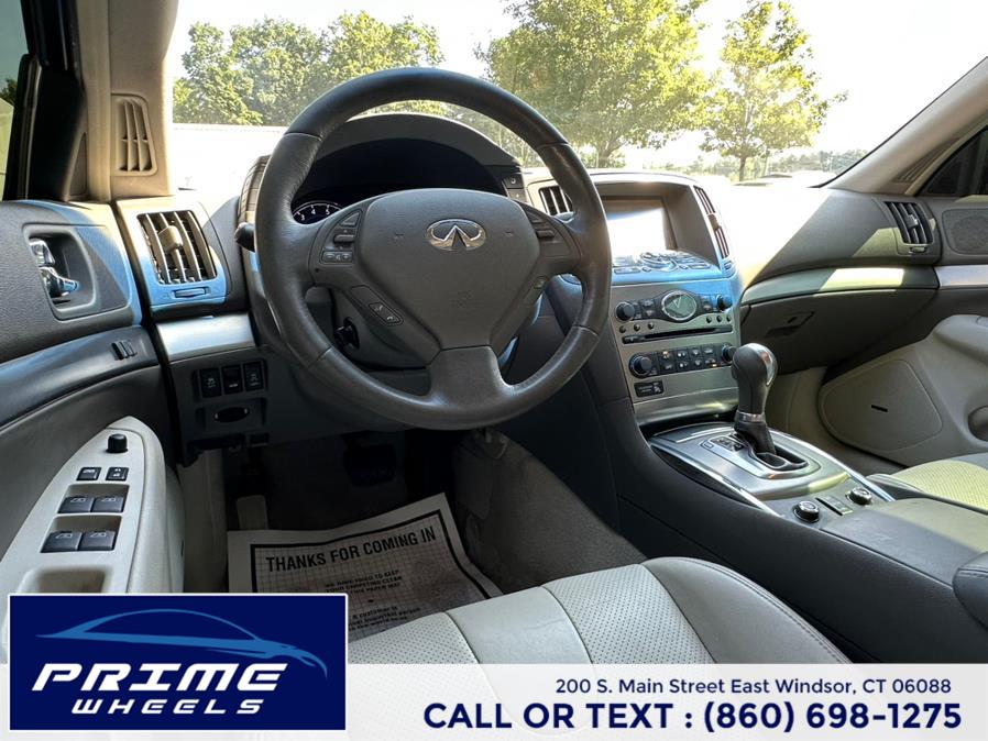 2011 Infiniti G37 Sedan 4dr x AWD, available for sale in East Windsor, Connecticut | Prime Wheels. East Windsor, Connecticut 2011 Infiniti G37 Sedan 4dr x AWD, available for sale in East Windsor, Connecticut | Prime Wheels. East Windsor, Connecticut