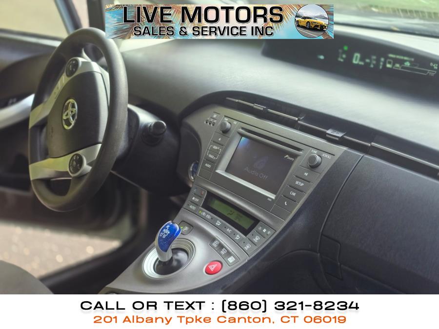 2013 Toyota Prius 5dr HB Two (Natl), available for sale in Canton, Connecticut | Live Motors Sales and Service INC. Canton, Connecticut 2013 Toyota Prius 5dr HB Two (Natl), available for sale in Canton, Connecticut | Live Motors Sales and Service INC. Canton, Connecticut