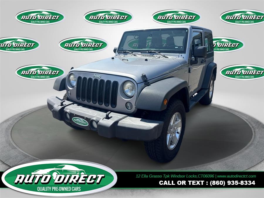 2014 Jeep Wrangler 4WD 2dr Sport, available for sale in Windsor Locks, Connecticut | Auto Direct LLC. Windsor Locks, Connecticut 2014 Jeep Wrangler 4WD 2dr Sport, available for sale in Windsor Locks, Connecticut | Auto Direct LLC. Windsor Locks, Connecticut