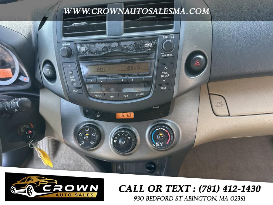 2010 Toyota RAV4 4WD 4dr 4-cyl 4-Spd AT, available for sale in Abington, Massachusetts | Crown Auto Sales. Abington, Massachusetts 2010 Toyota RAV4 4WD 4dr 4-cyl 4-Spd AT, available for sale in Abington, Massachusetts | Crown Auto Sales. Abington, Massachusetts