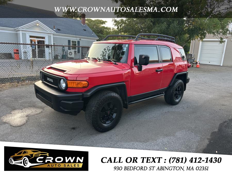 2012 Toyota FJ Cruiser 4WD 4dr Auto (Natl), available for sale in Abington, Massachusetts | Crown Auto Sales. Abington, Massachusetts 2012 Toyota FJ Cruiser 4WD 4dr Auto (Natl), available for sale in Abington, Massachusetts | Crown Auto Sales. Abington, Massachusetts