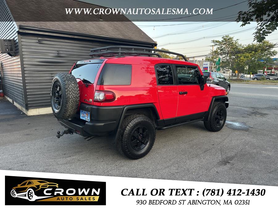 2012 Toyota FJ Cruiser 4WD 4dr Auto (Natl), available for sale in Abington, Massachusetts | Crown Auto Sales. Abington, Massachusetts 2012 Toyota FJ Cruiser 4WD 4dr Auto (Natl), available for sale in Abington, Massachusetts | Crown Auto Sales. Abington, Massachusetts
