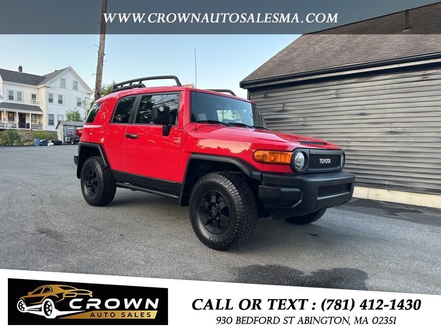 2012 Toyota FJ Cruiser 4WD 4dr Auto (Natl), available for sale in Abington, Massachusetts | Crown Auto Sales. Abington, Massachusetts 2012 Toyota FJ Cruiser 4WD 4dr Auto (Natl), available for sale in Abington, Massachusetts | Crown Auto Sales. Abington, Massachusetts