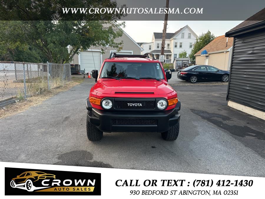 2012 Toyota FJ Cruiser 4WD 4dr Auto (Natl), available for sale in Abington, Massachusetts | Crown Auto Sales. Abington, Massachusetts 2012 Toyota FJ Cruiser 4WD 4dr Auto (Natl), available for sale in Abington, Massachusetts | Crown Auto Sales. Abington, Massachusetts