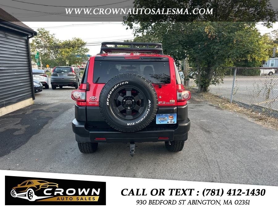 2012 Toyota FJ Cruiser 4WD 4dr Auto (Natl), available for sale in Abington, Massachusetts | Crown Auto Sales. Abington, Massachusetts 2012 Toyota FJ Cruiser 4WD 4dr Auto (Natl), available for sale in Abington, Massachusetts | Crown Auto Sales. Abington, Massachusetts