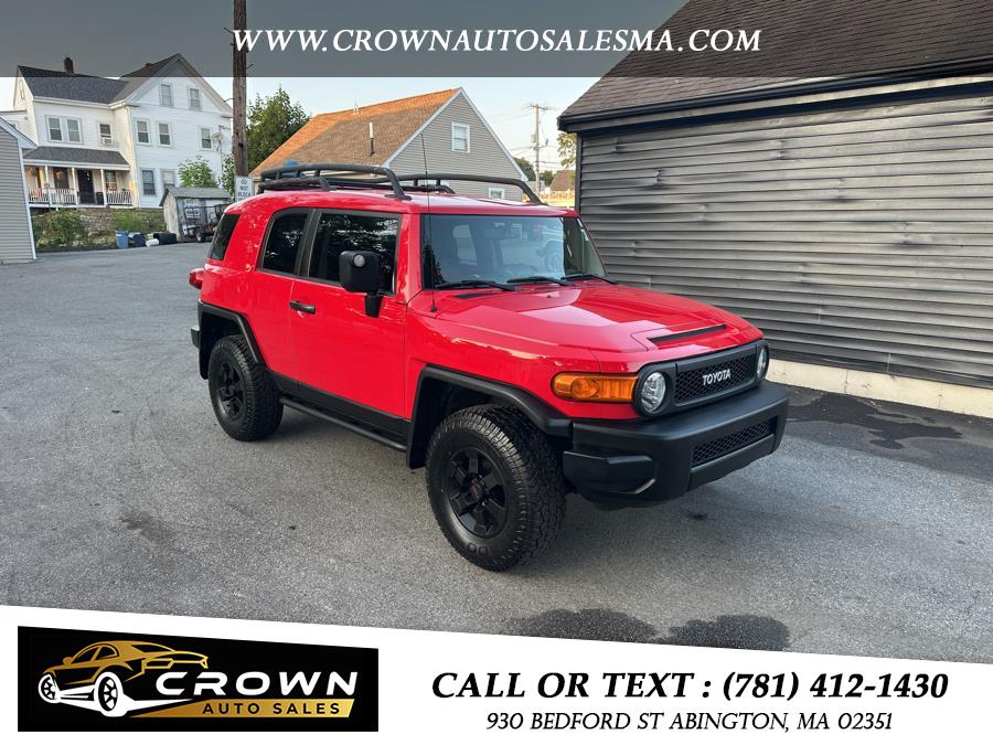 2012 Toyota FJ Cruiser 4WD 4dr Auto (Natl), available for sale in Abington, Massachusetts | Crown Auto Sales. Abington, Massachusetts 2012 Toyota FJ Cruiser 4WD 4dr Auto (Natl), available for sale in Abington, Massachusetts | Crown Auto Sales. Abington, Massachusetts