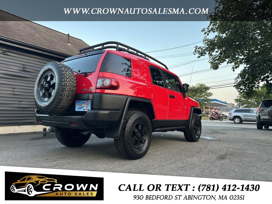 2012 Toyota FJ Cruiser 4WD 4dr Auto (Natl), available for sale in Abington, Massachusetts | Crown Auto Sales. Abington, Massachusetts 2012 Toyota FJ Cruiser 4WD 4dr Auto (Natl), available for sale in Abington, Massachusetts | Crown Auto Sales. Abington, Massachusetts