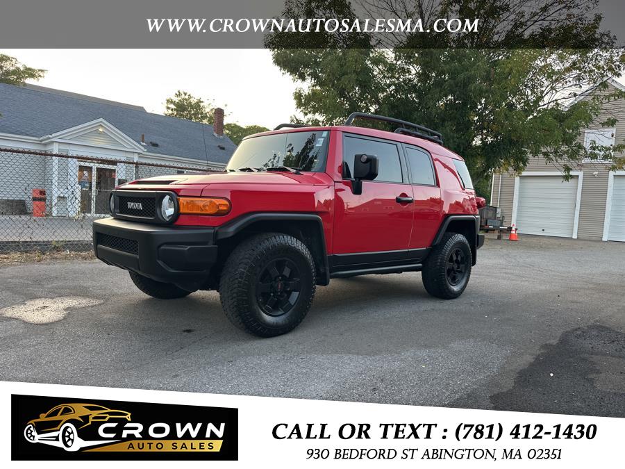 2012 Toyota FJ Cruiser 4WD 4dr Auto (Natl), available for sale in Abington, Massachusetts | Crown Auto Sales. Abington, Massachusetts 2012 Toyota FJ Cruiser 4WD 4dr Auto (Natl), available for sale in Abington, Massachusetts | Crown Auto Sales. Abington, Massachusetts