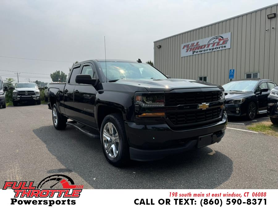 2019 Chevrolet Silverado 1500 LD 2WD Double Cab Custom, available for sale in East Windsor, Connecticut | Full Throttle Power Sports LLC. East Windsor, Connecticut 2019 Chevrolet Silverado 1500 LD 2WD Double Cab Custom, available for sale in East Windsor, Connecticut | Full Throttle Power Sports LLC. East Windsor, Connecticut