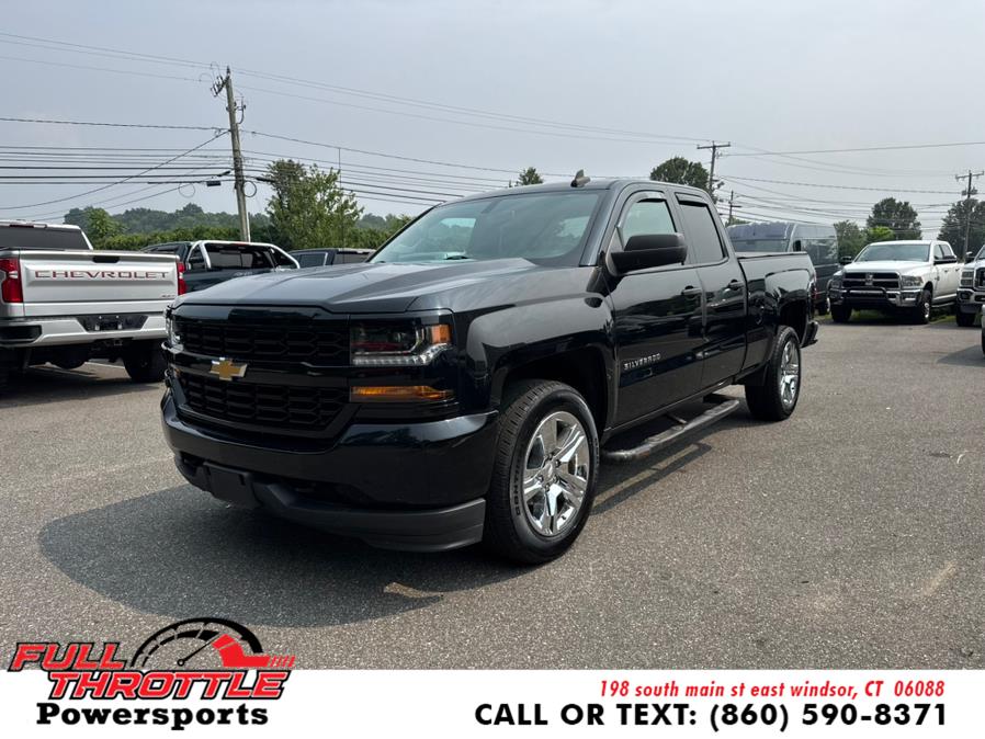 2019 Chevrolet Silverado 1500 LD 2WD Double Cab Custom, available for sale in East Windsor, Connecticut | Full Throttle Power Sports LLC. East Windsor, Connecticut 2019 Chevrolet Silverado 1500 LD 2WD Double Cab Custom, available for sale in East Windsor, Connecticut | Full Throttle Power Sports LLC. East Windsor, Connecticut