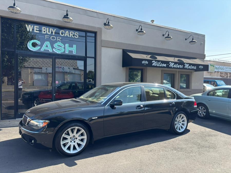 2006 BMW 7 Series 750Li 4dr Sdn, available for sale in New haven, Connecticut | Wilson Maturo Motors. New haven, Connecticut 2006 BMW 7 Series 750Li 4dr Sdn, available for sale in New haven, Connecticut | Wilson Maturo Motors. New haven, Connecticut