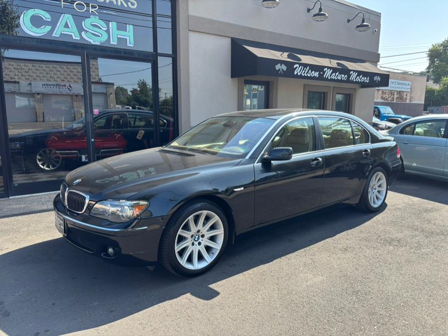 2006 BMW 7 Series 750Li 4dr Sdn, available for sale in New haven, Connecticut | Wilson Maturo Motors. New haven, Connecticut 2006 BMW 7 Series 750Li 4dr Sdn, available for sale in New haven, Connecticut | Wilson Maturo Motors. New haven, Connecticut