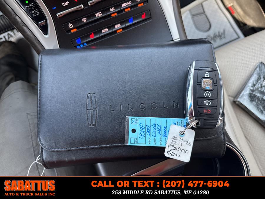 2018 Lincoln MKX Reserve AWD, available for sale in Sabattus, Maine | Sabattus Auto and Truck Sales Inc. Sabattus, Maine 2018 Lincoln MKX Reserve AWD, available for sale in Sabattus, Maine | Sabattus Auto and Truck Sales Inc. Sabattus, Maine