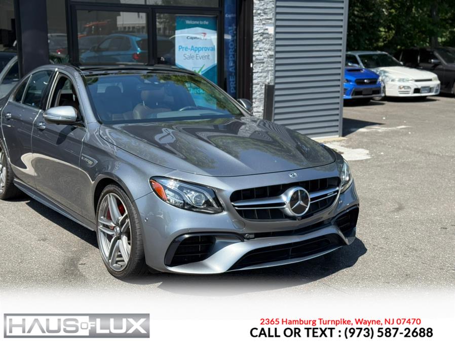 2018 Mercedes-Benz E-Class AMG E 63 S 4MATIC Sedan, available for sale in Wayne, New Jersey | Haus of Lux. Wayne, New Jersey 2018 Mercedes-Benz E-Class AMG E 63 S 4MATIC Sedan, available for sale in Wayne, New Jersey | Haus of Lux. Wayne, New Jersey