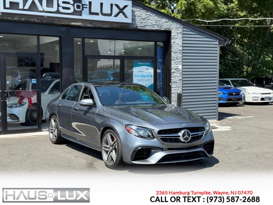 2018 Mercedes-Benz E-Class AMG E 63 S 4MATIC Sedan, available for sale in Wayne, New Jersey | Haus of Lux. Wayne, New Jersey 2018 Mercedes-Benz E-Class AMG E 63 S 4MATIC Sedan, available for sale in Wayne, New Jersey | Haus of Lux. Wayne, New Jersey