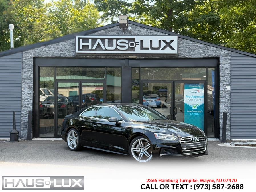 2018 Audi A5 Coupe 2.0 TFSI Prestige S tronic, available for sale in Wayne, New Jersey | Haus of Lux. Wayne, New Jersey 2018 Audi A5 Coupe 2.0 TFSI Prestige S tronic, available for sale in Wayne, New Jersey | Haus of Lux. Wayne, New Jersey