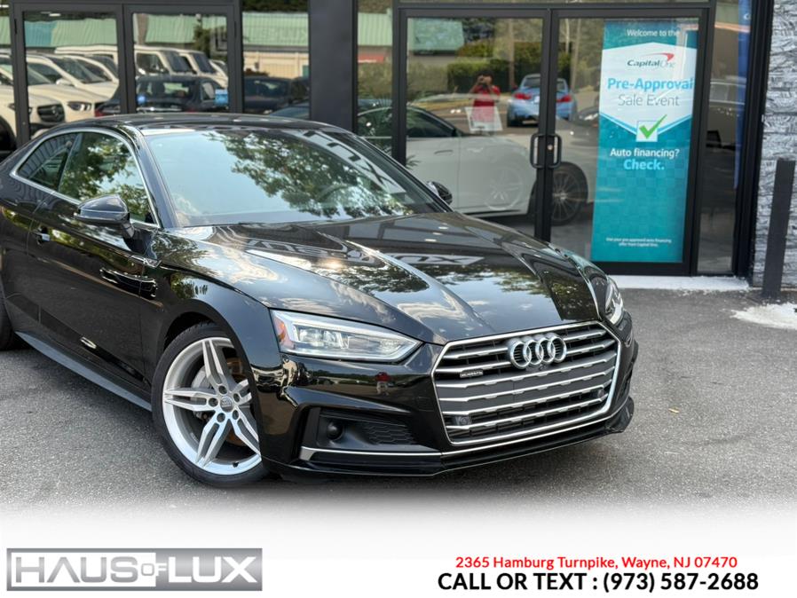 2018 Audi A5 Coupe 2.0 TFSI Prestige S tronic, available for sale in Wayne, New Jersey | Haus of Lux. Wayne, New Jersey 2018 Audi A5 Coupe 2.0 TFSI Prestige S tronic, available for sale in Wayne, New Jersey | Haus of Lux. Wayne, New Jersey