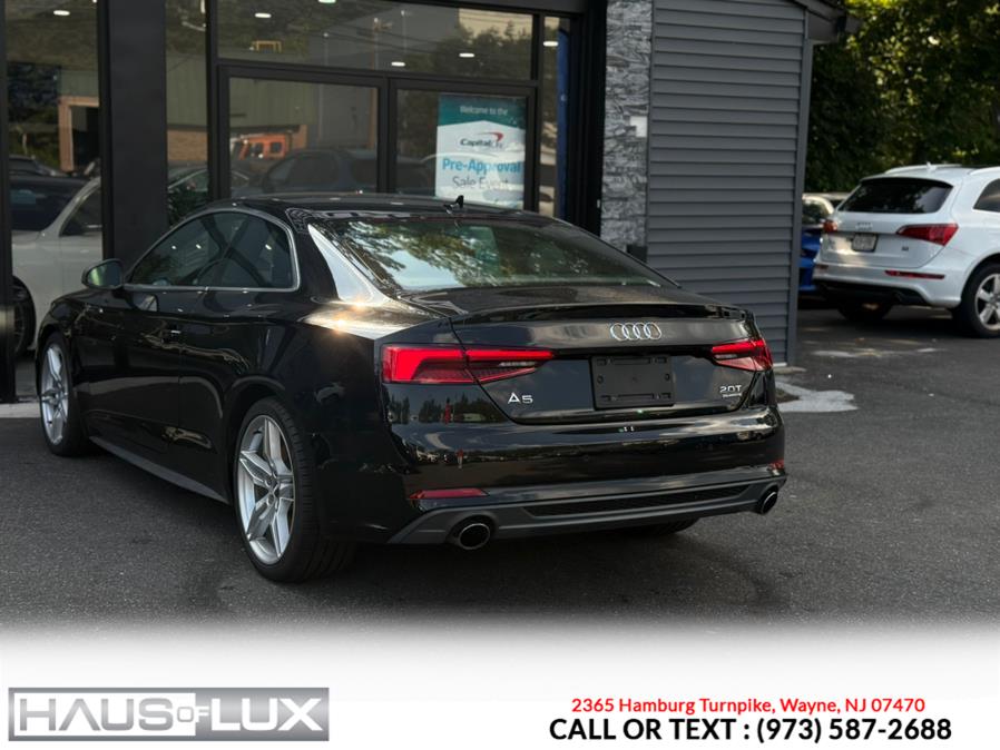 2018 Audi A5 Coupe 2.0 TFSI Prestige S tronic, available for sale in Wayne, New Jersey | Haus of Lux. Wayne, New Jersey 2018 Audi A5 Coupe 2.0 TFSI Prestige S tronic, available for sale in Wayne, New Jersey | Haus of Lux. Wayne, New Jersey