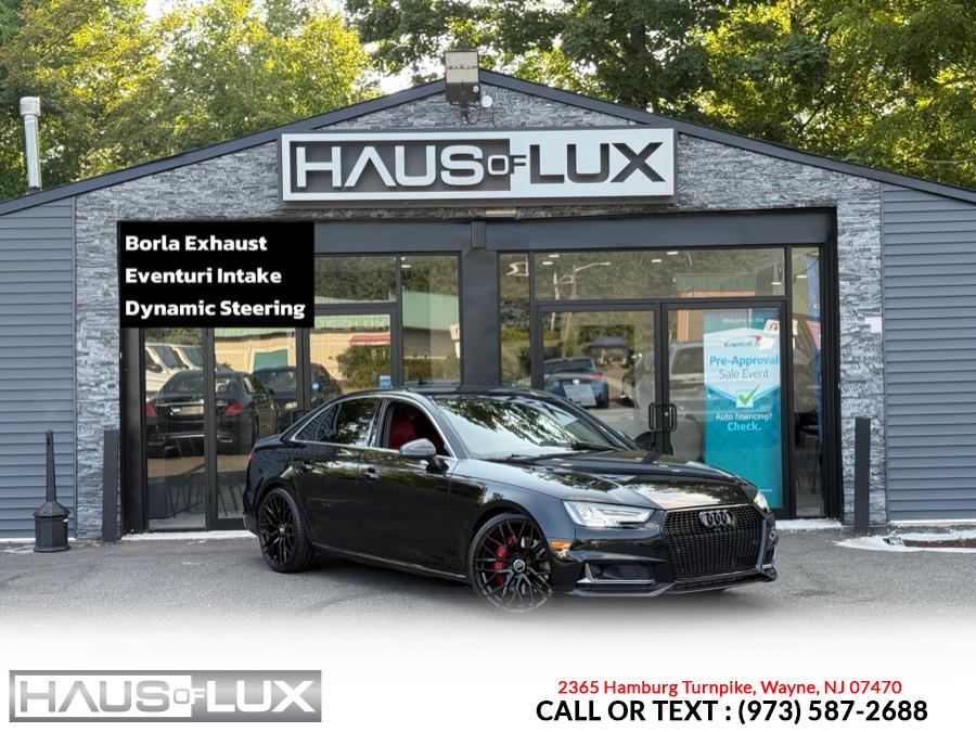 2018 Audi S4 3.0 TFSI Prestige quattro AWD, available for sale in Wayne, New Jersey | Haus of Lux. Wayne, New Jersey 2018 Audi S4 3.0 TFSI Prestige quattro AWD, available for sale in Wayne, New Jersey | Haus of Lux. Wayne, New Jersey