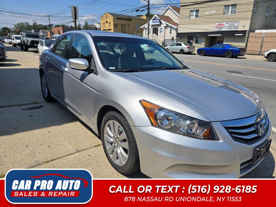 2012 Honda Accord Sdn 4dr I4 Auto EX-L w/Navi, available for sale in Uniondale, New York | Car Pro Auto. Uniondale, New York 2012 Honda Accord Sdn 4dr I4 Auto EX-L w/Navi, available for sale in Uniondale, New York | Car Pro Auto. Uniondale, New York